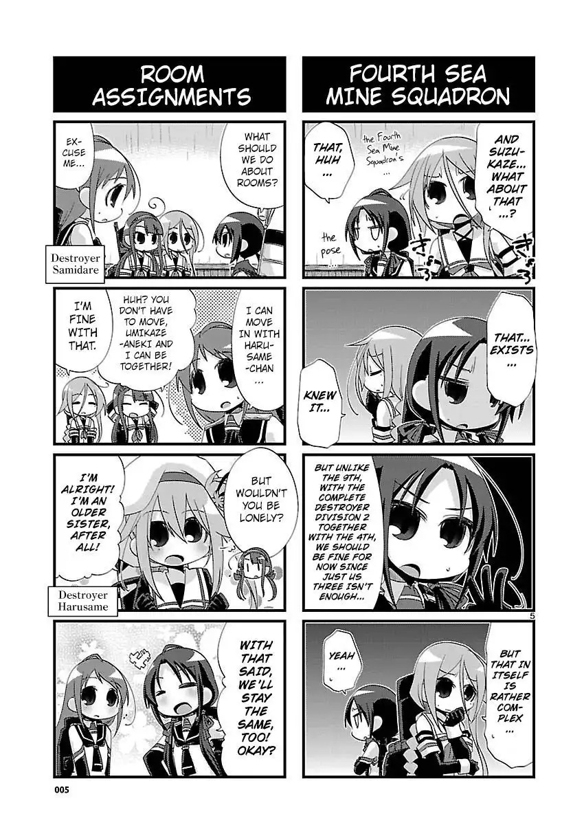 Kantai Collection - Kankore - 4-koma Comic - Fubuki, Ganbarimasu! Chapter 108 5